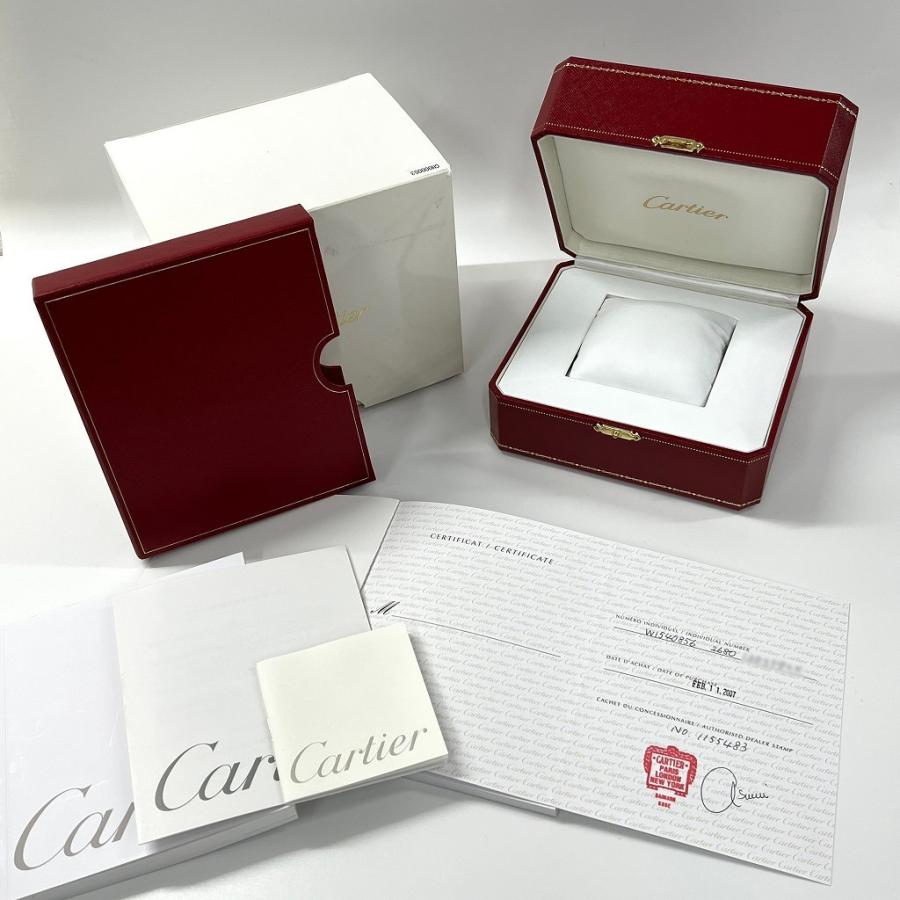 [中古]カルティエ タンクアロンジェ シルバー W1540856 レディース 送料無料 腕時計 | TANK（Cartier） | 08