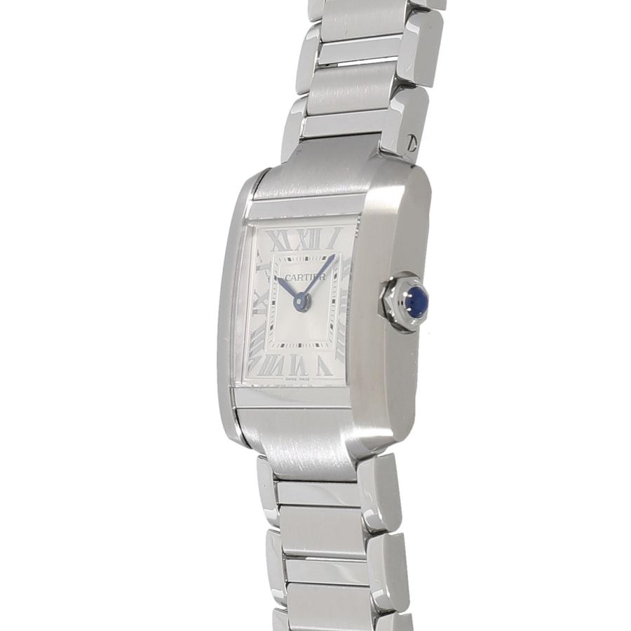 TANK（Cartier） [新品]カルティエ タンクフランセーズ SM シルバー