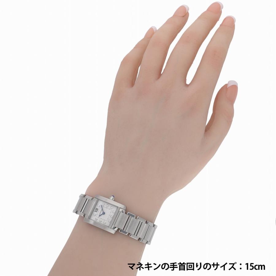 TANK（Cartier） [中古]カルティエ タンクフランセーズSM シルバー×11P
