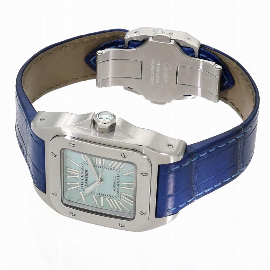 SANTOS DE CARTIER [中古]カルティエ サントス100 MM サントス100周年
