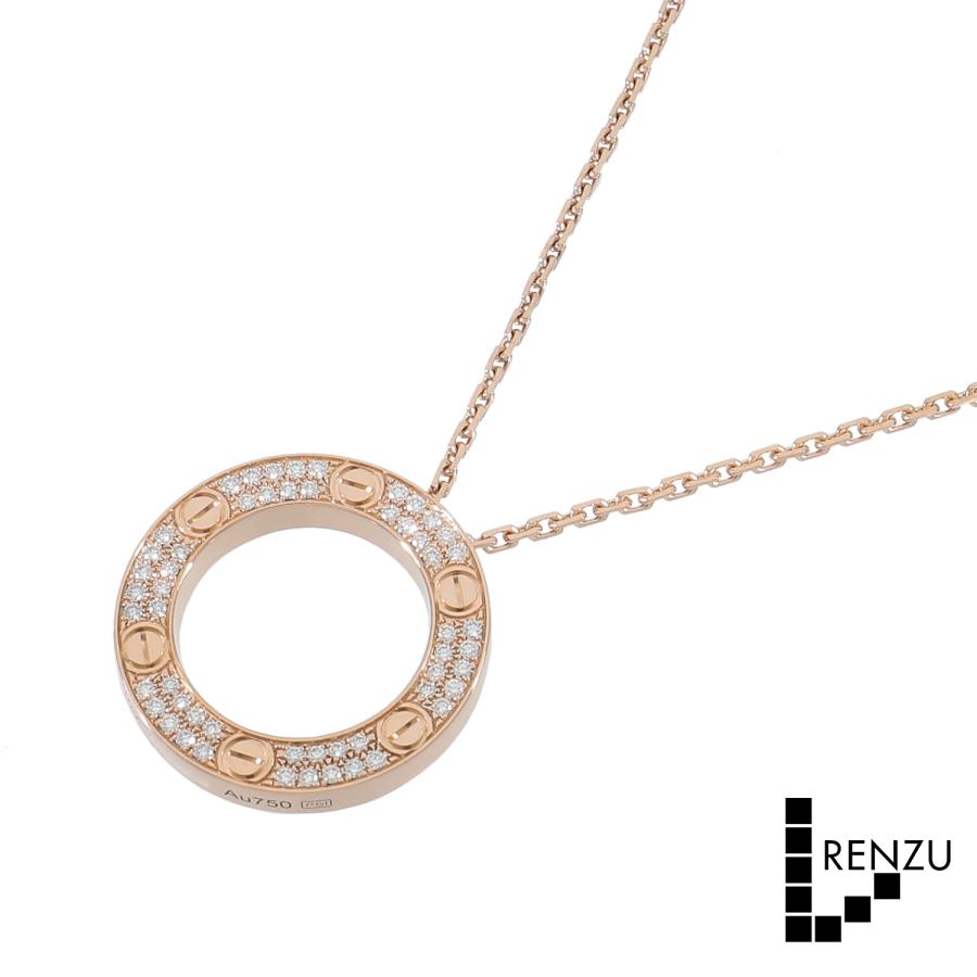 Cartier（カルティエ） [中古]カルティエ ラブ サークル ネックレス
