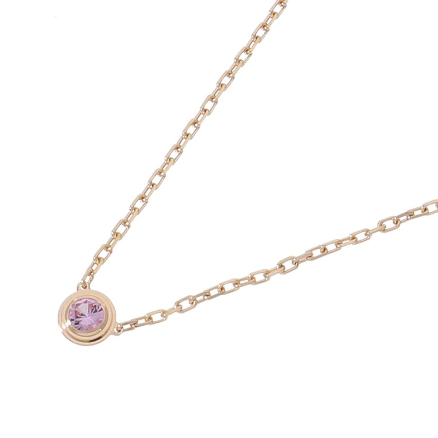 Cartier（カルティエ） [中古]カルティエ ダムール ネックレス ピンク