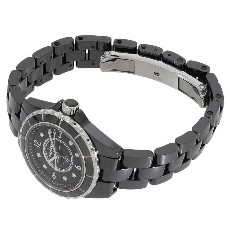 J12 [中古]シャネル ブラックセラミック 29MM H2569 ブラック×8P
