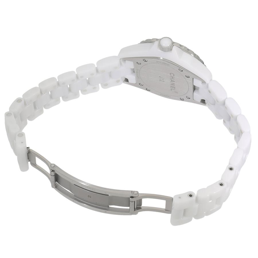 J12 [中古]シャネル ホワイトセラミック 33MM H0968 ホワイト