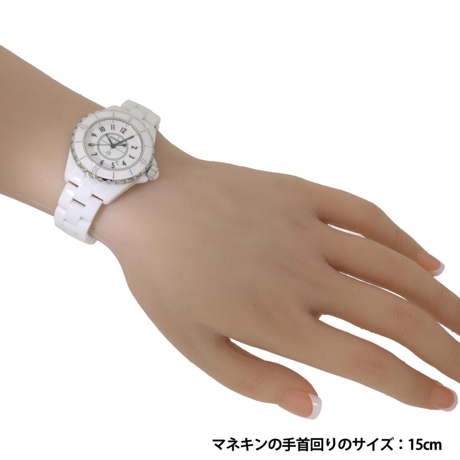 J12 [中古]シャネル ホワイトセラミック 33MM H0968 ホワイト
