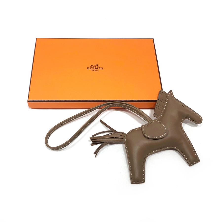 エルメス　HERMES エトゥープ ロデオ HERMES（エルメス） [新品]エルメス ロデオチャーム MM エトゥープ