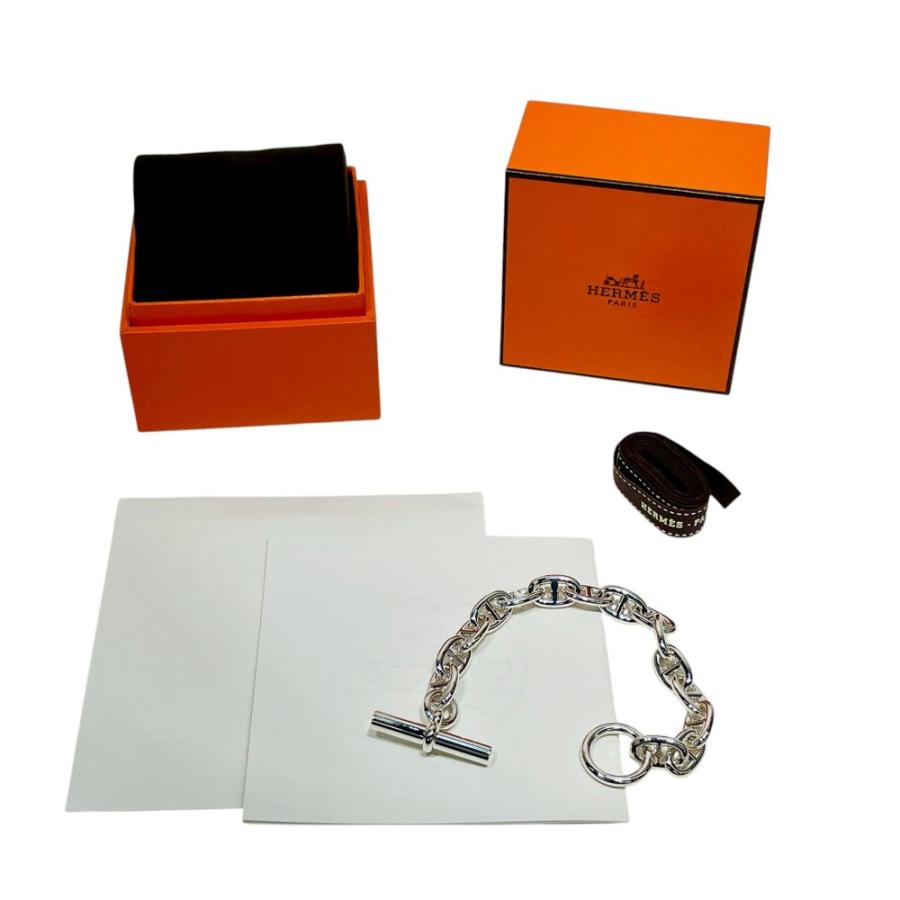 ⭐︎新品⭐︎ エルメス HERMES シェーヌダンクル　MM 15 ブレスレット 楽天市場】エルメス シェーヌダンクルMM ブレス 15コマ シルバー