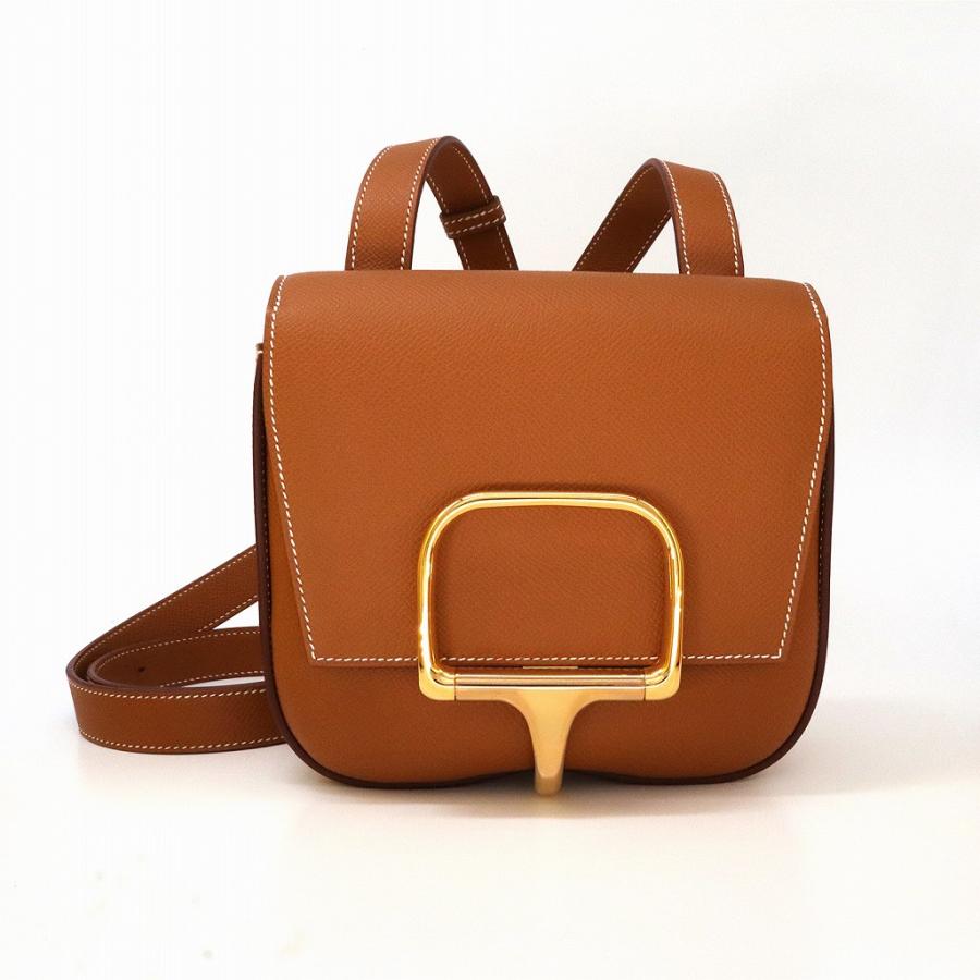 HERMES エルメス デッラ・カヴァッレリア ミニ ゴールド ヴォー  