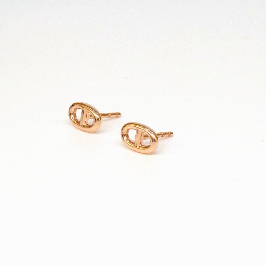 HERMES（エルメス） [新品]エルメス シェーヌダンクルピアス ピンク
