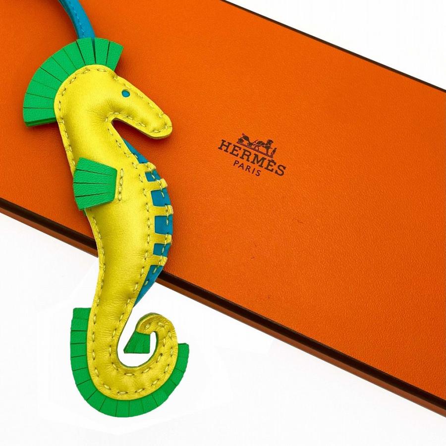 HERMES [新品]エルメス イポ タツノオトシゴ チャーム 送料無料