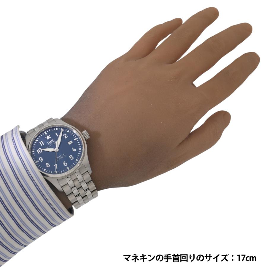[中古]IWC パイロット ウォッチ マーク XX IW328204 ブルー メンズ 腕時計 送料無料 | パイロット・ウォッチ | 08