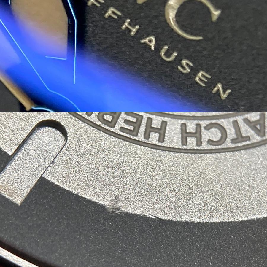 [中古]IWC パイロットウォッチ マーク18 ヘリテージ IW327006 ブラック メンズ 腕時計 送料無料 | パイロット・ウォッチ | 10