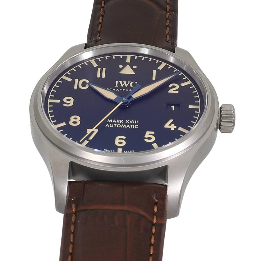 [中古]IWC パイロットウォッチ マーク18 ヘリテージ IW327006 ブラック メンズ 腕時計 送料無料 | パイロット・ウォッチ | 03