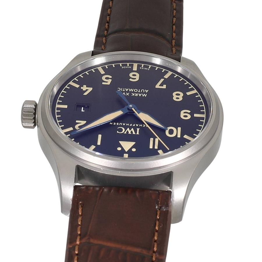 [中古]IWC パイロットウォッチ マーク18 ヘリテージ IW327006 ブラック メンズ 腕時計 送料無料 | パイロット・ウォッチ | 04