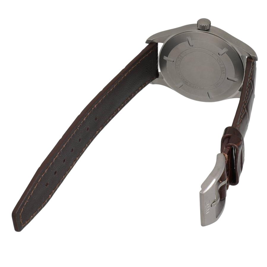 [中古]IWC パイロットウォッチ マーク18 ヘリテージ IW327006 ブラック メンズ 腕時計 送料無料 | パイロット・ウォッチ | 07