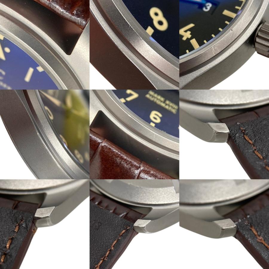 [中古]IWC パイロットウォッチ マーク18 ヘリテージ IW327006 ブラック メンズ 腕時計 送料無料 | パイロット・ウォッチ | 09