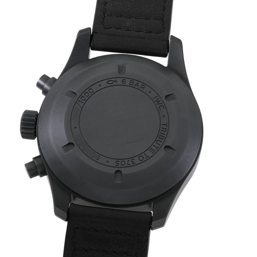 [中古]IWC パイロットウォッチ クロノグラフ トリビュート トゥ 3705 世界限定1000本 IW387905 ブラック メンズ 腕時計 | パイロット・ウォッチ | 05