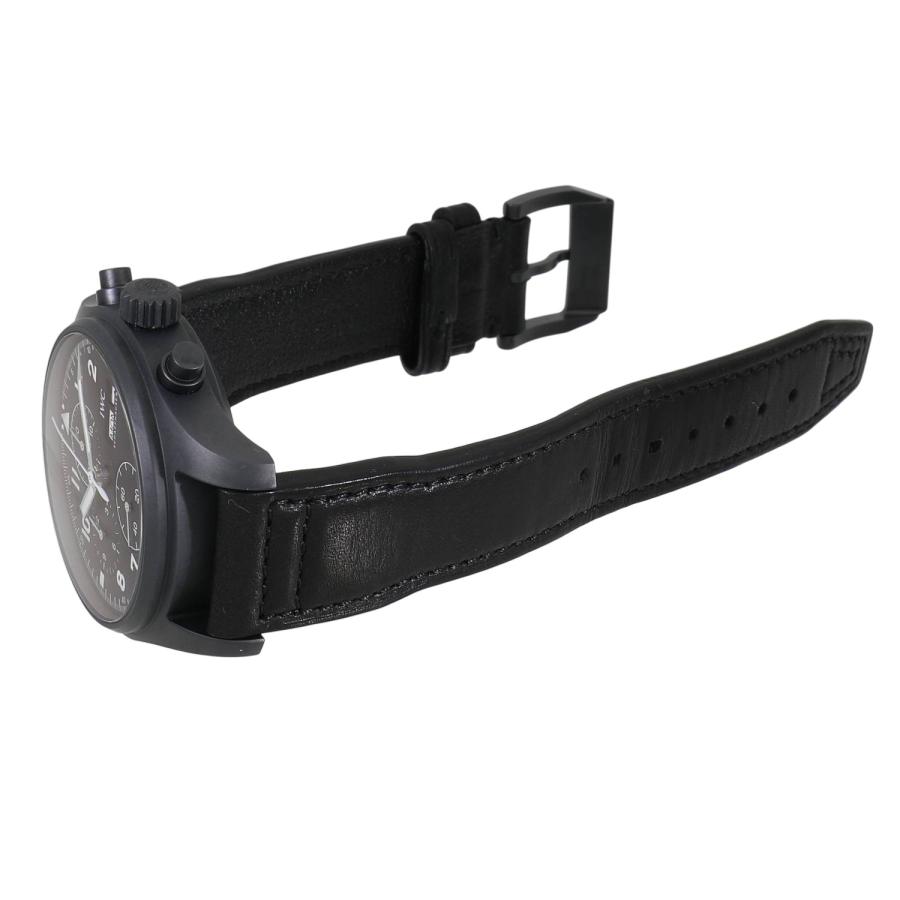 [中古]IWC パイロットウォッチ クロノグラフ トリビュート トゥ 3705 世界限定1000本 IW387905 ブラック メンズ 腕時計 | パイロット・ウォッチ | 06