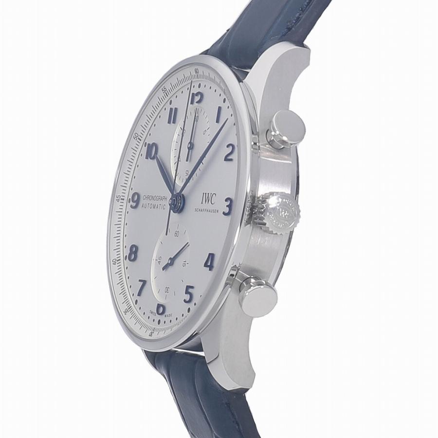 ポルトギーゼ [新品]IWC クロノグラフ 青針 IW371605 メンズ 送料無料