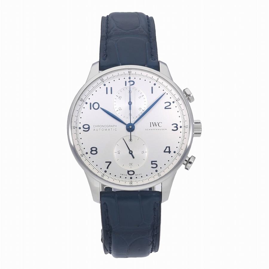 ポルトギーゼ [新品]IWC クロノグラフ 青針 IW371605 メンズ 送料無料 