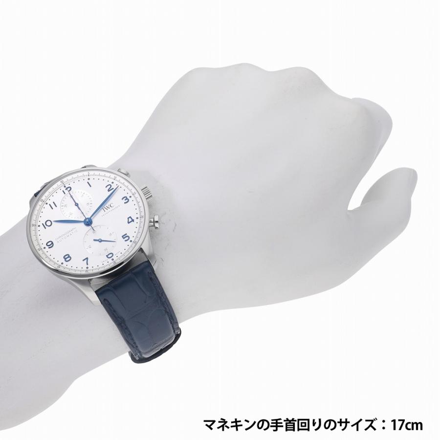 ポルトギーゼ [新品]IWC クロノグラフ 青針 IW371605 メンズ 送料無料