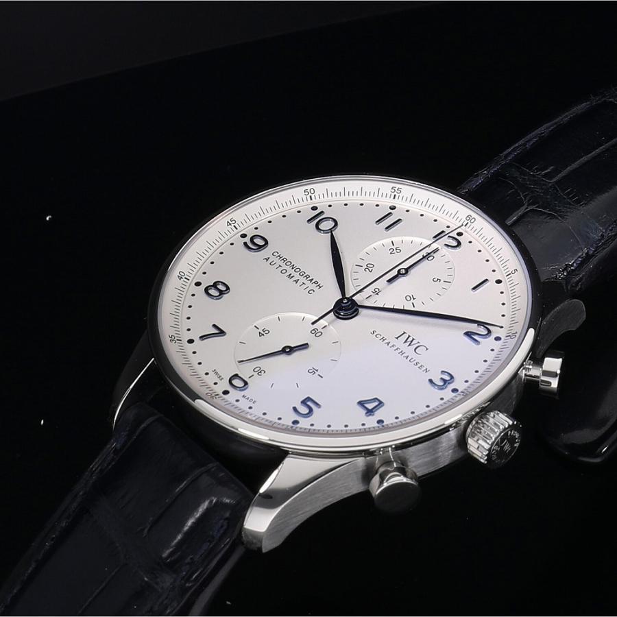 【オールJapan】ポルトギーゼ　クロノグラフ　ＩＷ３７１４４６　青針 IWC ポルトギーゼ 青針 クロノグラフ 中古 - メルカリ