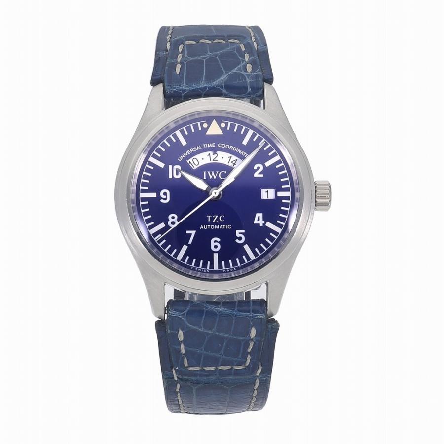 IWC SCHAFFHAUSEN フリーガー UTC 世界限定500本 ブルー IW325103 中古  