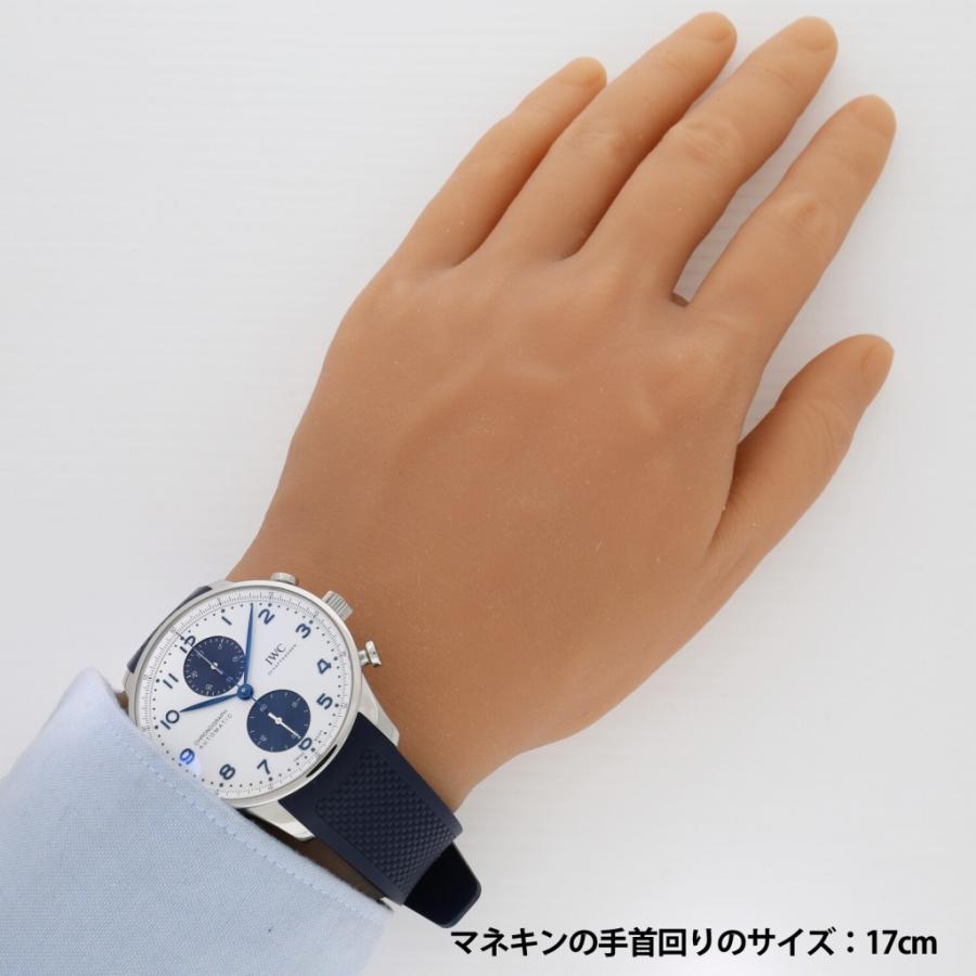 ポルトギーゼ IWC クロノグラフ ホワイト×ブルー IW371620 メンズ 新品  