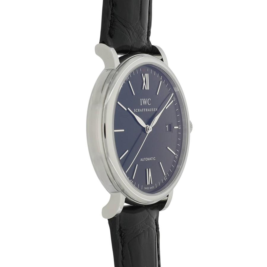ポートフィノ [新品]IWC オートマティック IW356502 ブラック メンズ