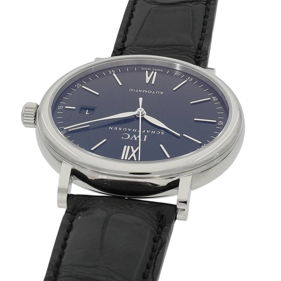 ポートフィノ [新品]IWC オートマティック IW356502 ブラック メンズ