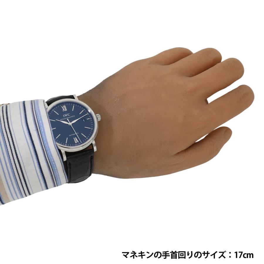 ポートフィノ [新品]IWC オートマティック IW356502 ブラック メンズ