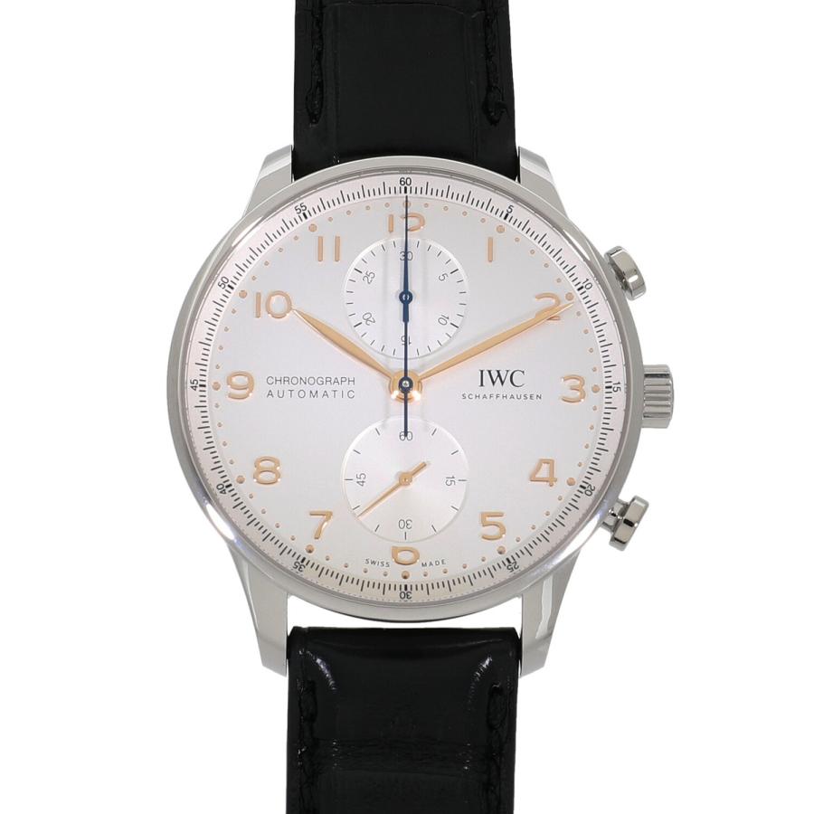 IWC ポルトギーゼ クロノグラフ オートマチック IW371604 腕時計 ウォッチ シルバー文字盤 ポルトギーゼ [未使用]IWC クロノグラフ IW371604 シルバー 金針