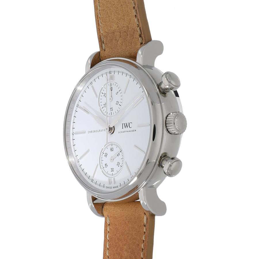 ポートフィノ [未使用]IWC クロノグラフ 39 IW391502 ホワイト