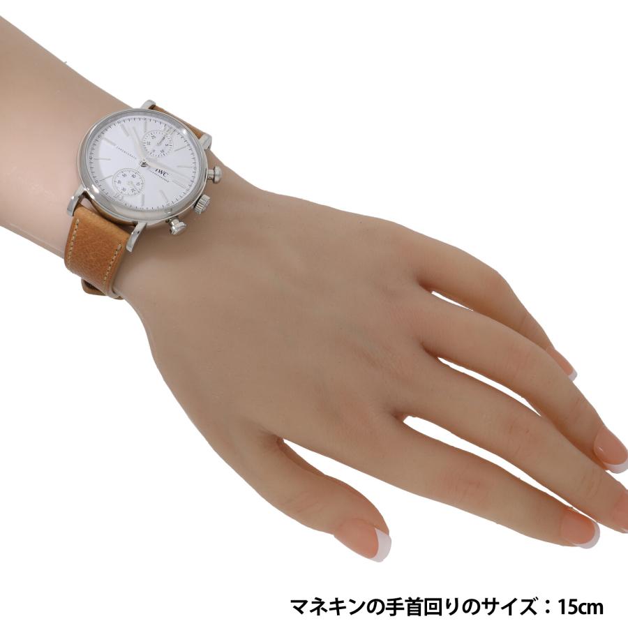 ポートフィノ [未使用]IWC クロノグラフ 39 IW391502 ホワイト