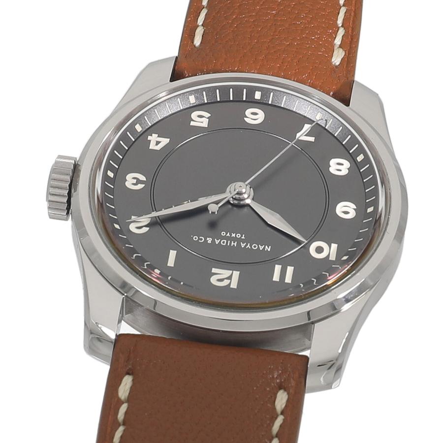 未使用]ナオヤ ヒダ アンド コー NH TYPE 4A-1 ダークグレー メンズ