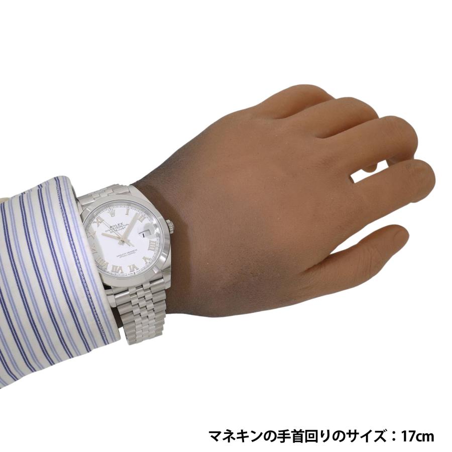 デイトジャスト [新品]ロレックス 41 126300 ホワイト ローマ メンズ 