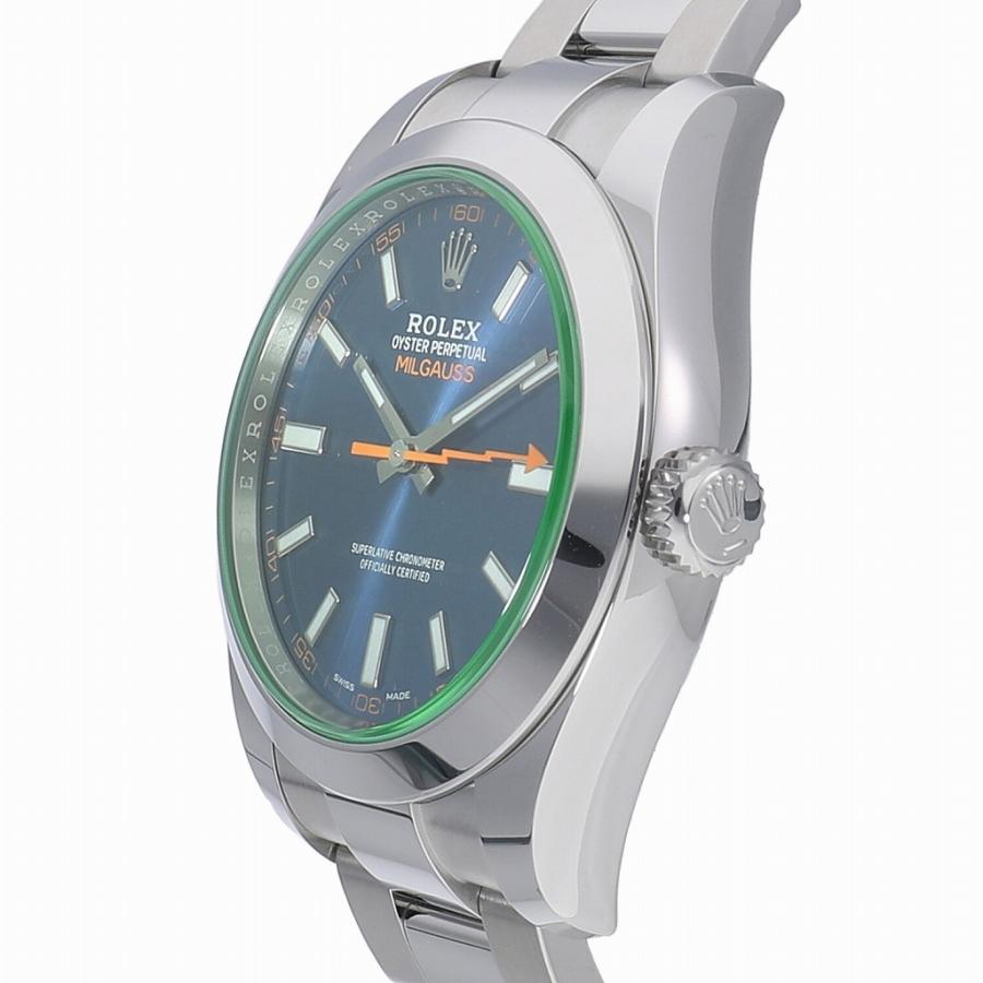 ミルガウス [新品]ロレックス Zブルー 116400GVZ メンズ 送料