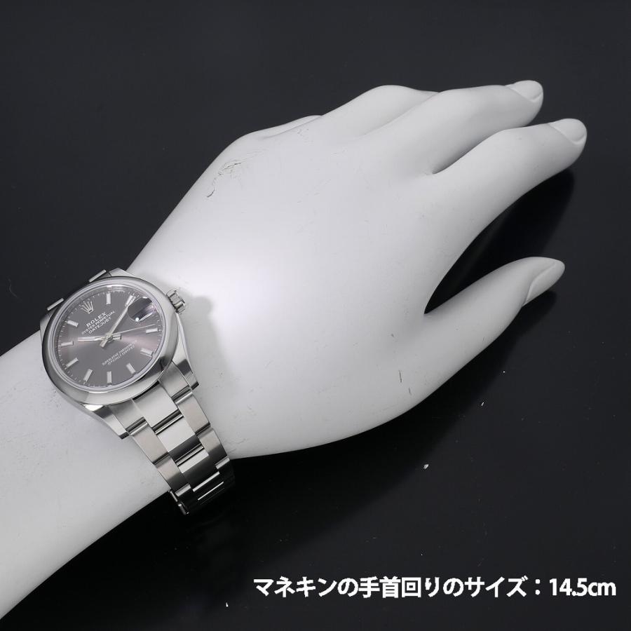 デイトジャスト [新品]ロレックス 31 ダークグレー 278240 メンズ 送料