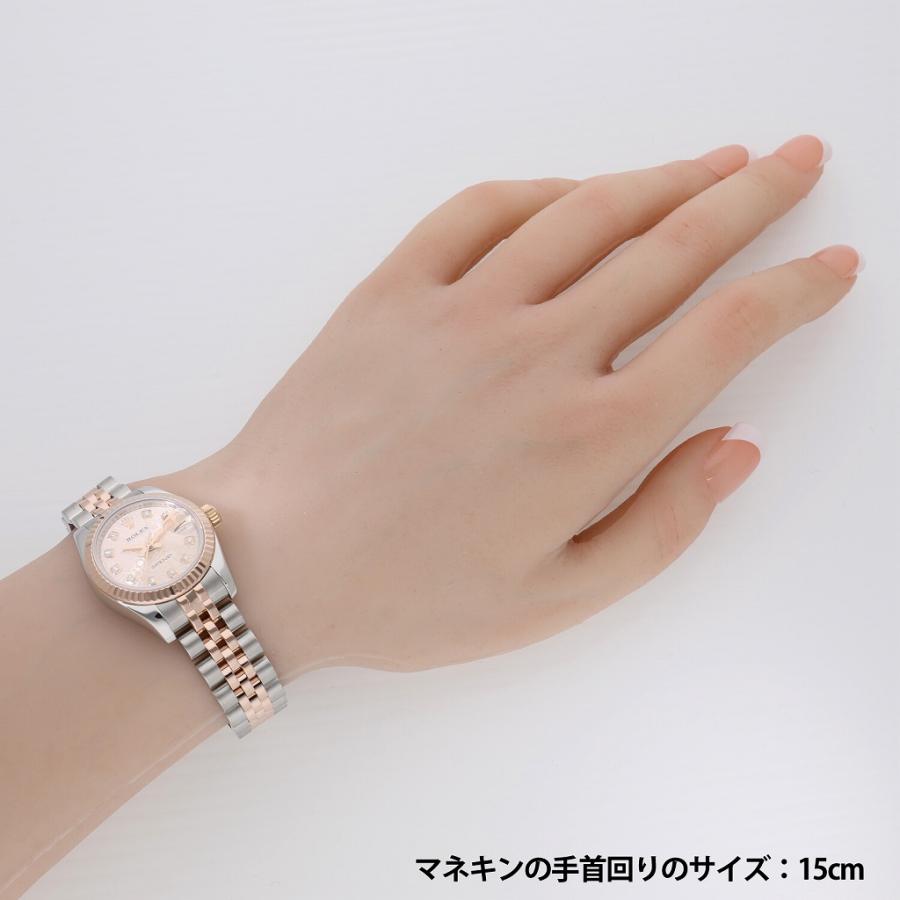 デイトジャスト [中古]ロレックス ピンク コンピュータ×10Pダイヤ