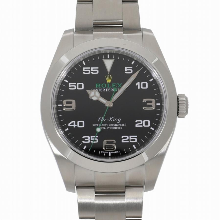 ロレックス エアキング 116900 ブラック ランダム番 メンズ 中古 腕時計 エアキング [中古]ロレックス 116900 ランダム ブラック メンズ 送料
