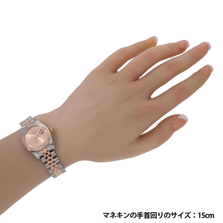 ロレックス デイトジャスト VIダイヤ 179171 ピンク ランダム番 レディース 中古 腕時計 179171 ピンク ROLEX（ロレックス）デイトジャスト VIダイヤ 中古