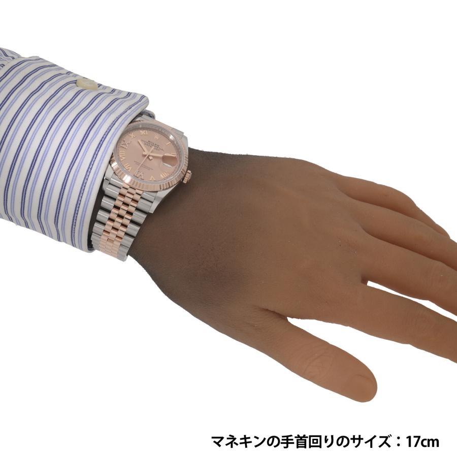 デイトジャスト [未使用]ロレックス 36 126231 ロゼカラー×VI/IX