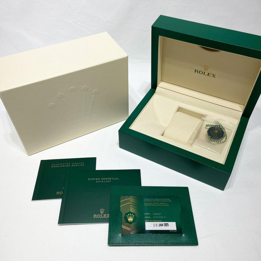 デイトジャスト [未使用]ロレックス 36 126231 ロゼカラー×VI/IX