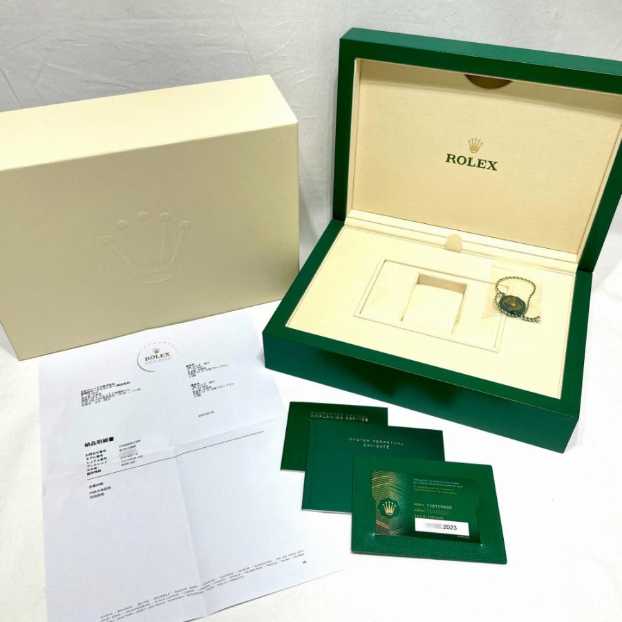 デイデイト [中古]ロレックス 36 128159RBR ダイヤモンド メンズ 送料