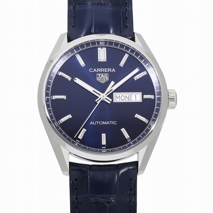Tag Heuer Carrera Automatic – Orologio Uomo WBN2012.FC6502, Quadrante Blu Sunray, Cinturino Pelle, Vetro Zaffiro