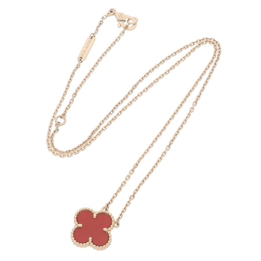 未使用級 ヴァンクリーフ＆アーペル ヴィンテージアルハンブラ ペンダント ヴァンクリーフアーペル Van Cleef & Arpels ヴィンテージ