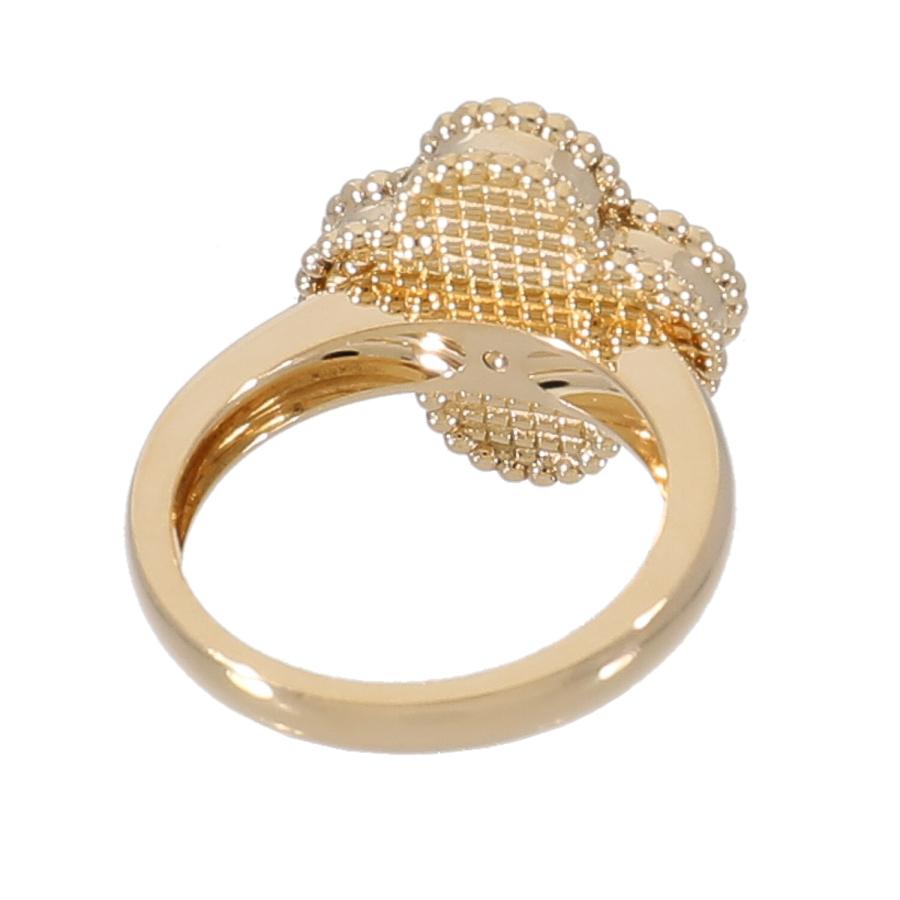 Van Cleef &amp; Arpels - ヴァンクリーフ&amp;アーペル アルハンブラ リング 1Pダイヤ マザーオブパール K 楽天市場】Van Cleef ＆Arpels ヴィンテージ