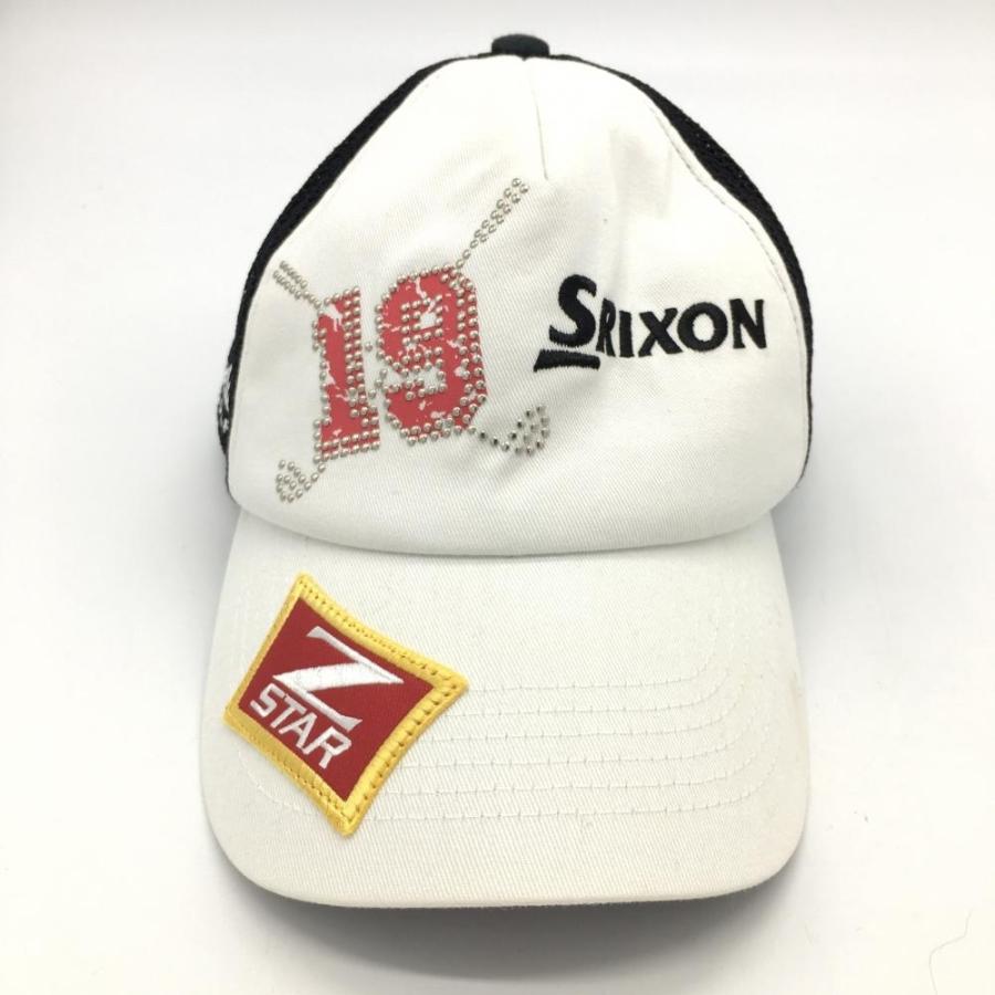 ☆20%OFF価格☆SRIXON スリクソン キャップ 白×黒 スタッズ 一部