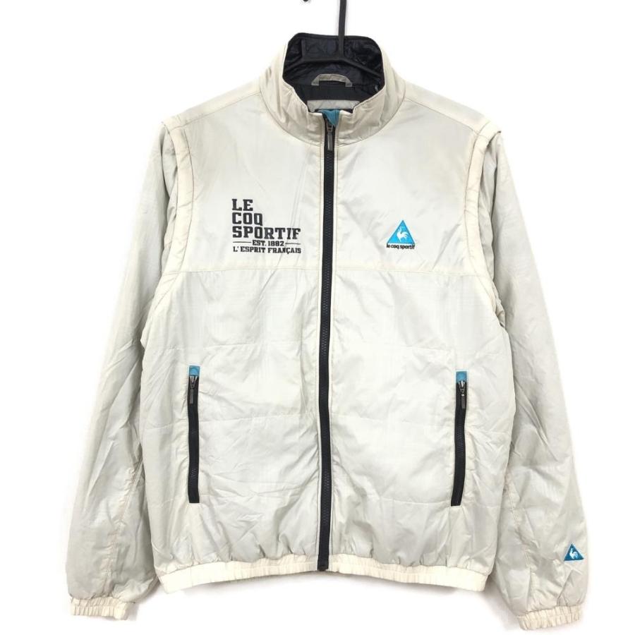 ≪美品≫le coq sportif 中綿入りブルゾンL ☆10%OFF価格☆【美品】le coq sportif ルコック 中綿ブルゾン
