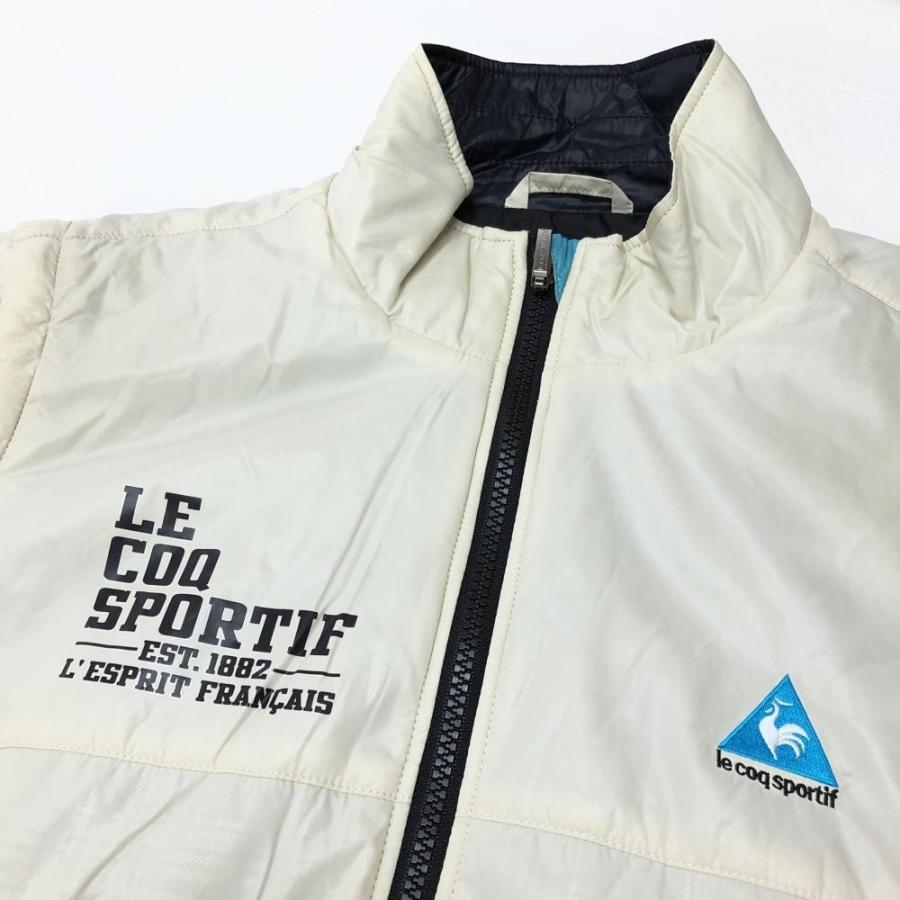 ≪美品≫le coq sportif 中綿入りブルゾンL ☆10%OFF価格☆【美品】le coq sportif ルコック 中綿ブルゾン